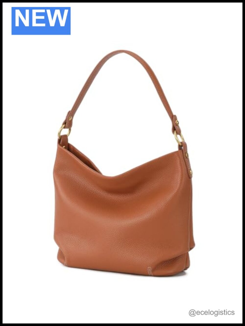 Genuine Top Grain Leather Hobo Bag Women Shoulder Crossbody Purse Adjustable